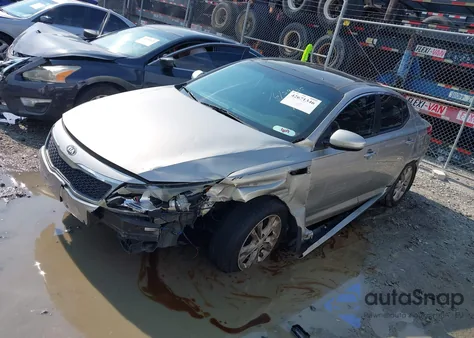 2013 Kia Optima Ex z USA, uszkodzony, nr VIN 5XXGN4A75DG240958